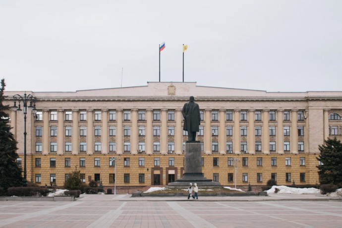 В Пензе демонтируют главный памятник Владимиру Ленину