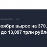 ФНБ в ноябре вырос на 370,5 млрд рублей, до 13,097 трлн рублей