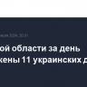 В Курской области за день уничтожены 11 украинских дронов