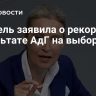 Вайдель заявила о рекордном результате АдГ на выборах