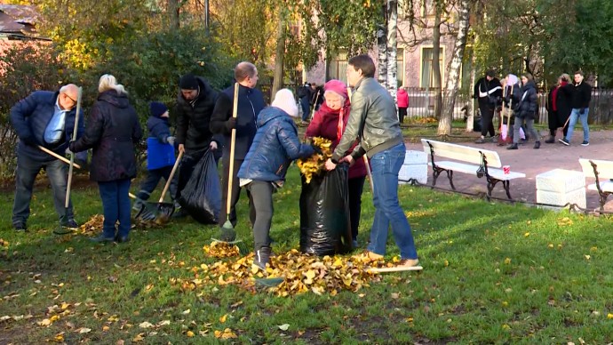 «Субботник в Петербурге – не просто уборка»: в Дне благоустройства приняли участие 200 тысяч петербуржцев