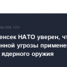 Новый генсек НАТО уверен, что нет немедленной угрозы применения Россией ядерного оружия