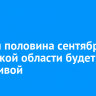 Первая половина сентября в Иркутской области будет дождливой