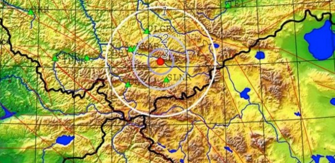 Возле Чаган-Узуна произошло землетрясение