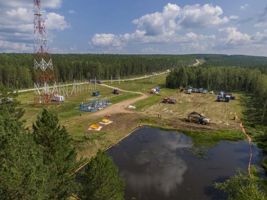 ООО «Транснефть – Восток» провело учения на болотистой местности в Иркутской области