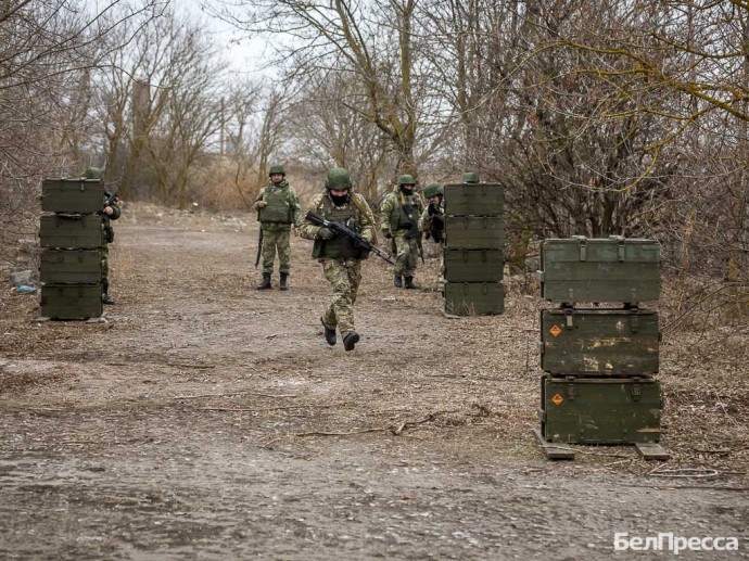 Губернатор показал тренировку бойцов спецотряда «БАРС-Белгород»