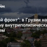 "Второй фронт": в Грузии назвали причину внутриполитических проблем