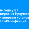 С начала года у 87 пенсионеров из Иркутской области впервые установили диагноз ВИЧ-инфекция