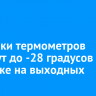 Столбики термометров покажут до -28 градусов в Иркутске на выходных