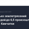 Несколько землетрясений магнитудой до 6,5 произошли у берегов Камчатки