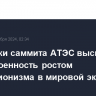 Участники саммита АТЭС высказали обеспокоенность ростом протекционизма в мировой экономике