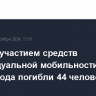 В ДТП с участием средств индивидуальной мобильности в РФ с начала года погибли 44 человека