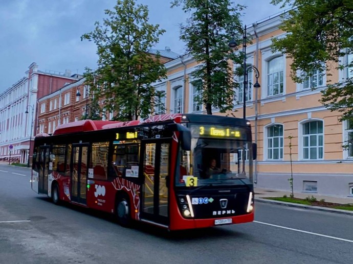 В Перми в ночь с 23 на 24 августа продлят работу общественного транспорта