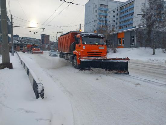 В Иркутске прошедший снегопад принес 20% месячной нормы осадков