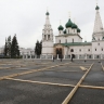 В Ярославле начался монтаж главного катка на Советской площади