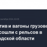 Локомотив и вагоны грузового поезда сошли с рельсов в Белгородской области