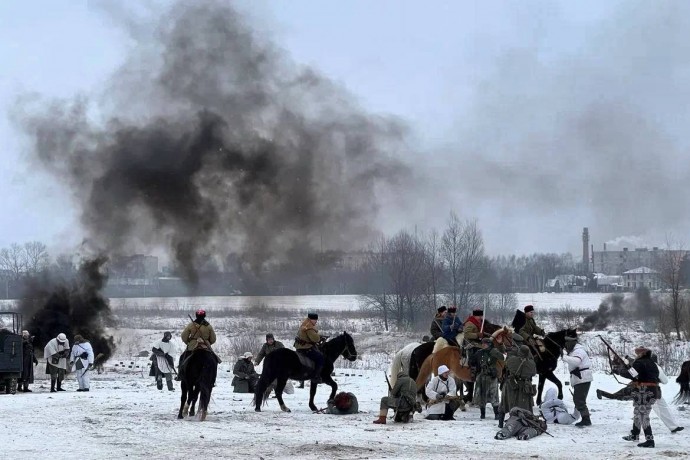 В Подмосковье реконструировали два события Великой Отечественной войны