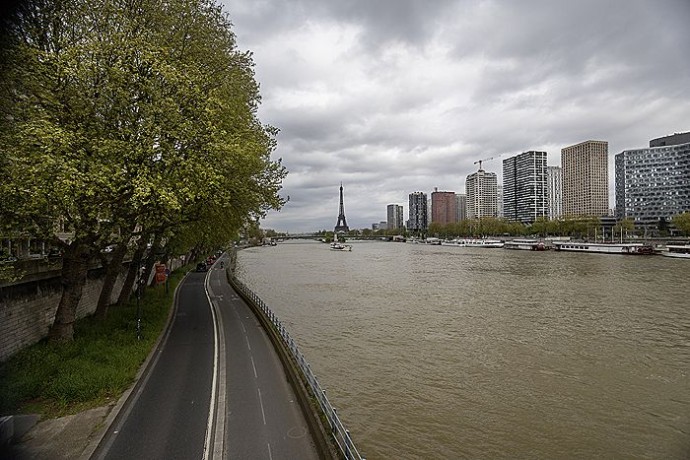 Тренировка триатлонистов-олимпийцев отменена из-за грязной воды в Сене