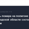 Площадь пожара на полигоне ТБО в Нижегородской области составила 10 тыс. кв. м