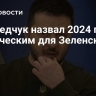 Медведчук назвал 2024 год трагическим для Зеленского