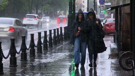 На Петербург обрушились тропические дожди