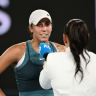 Мэдисон Киз обратилась к своей команде после победы на Australian Open-2025