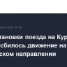 Из-за остановки поезда на Курском вокзале сбилось движение на Горьковском направлении