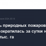 Площадь природных пожаров в Якутии сократилась за сутки на более чем 100 тыс. га