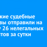 Иркутские судебные приставы отправили на родину 26 нелегальных мигрантов за сутки