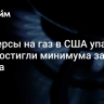 Фьючерсы на газ в США упали на 2% и достигли минимума за два месяца