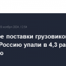 В октябре поставки грузовиков из Китая в Россию упали в 4,3 раза к сентябрю