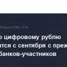 С сентября расширится пилот по цифровому рублю при прежнем числе банков-участников