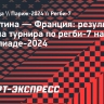 Франция обыграла Аргентину и вышла в полуфинал турнира по регби-7 на Олимпиаде-2024