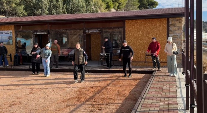 В Гаспре открылась новая площадка для игры в петанк