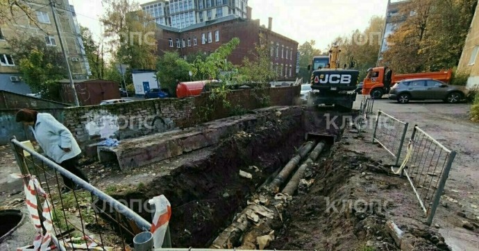 В Калининграде несколько домов вновь остались без горячей воды и отопления из-за аварии на теплосетях