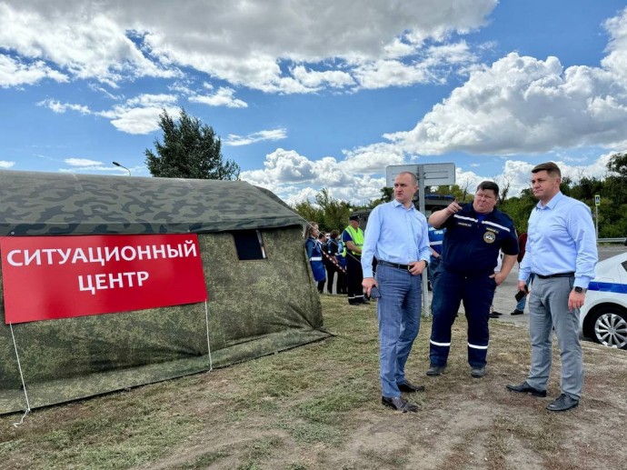 На въезде в Белгород для краснояружцев работает ситуационный центр