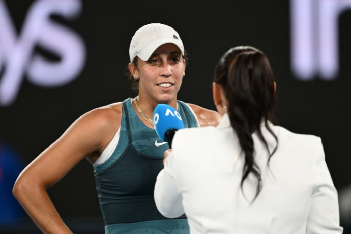 Мэдисон Киз обратилась к своей команде после победы на Australian Open-2025