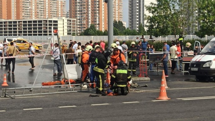Обнаружены тела всех рабочих, которых унесло потоками воды в Москве