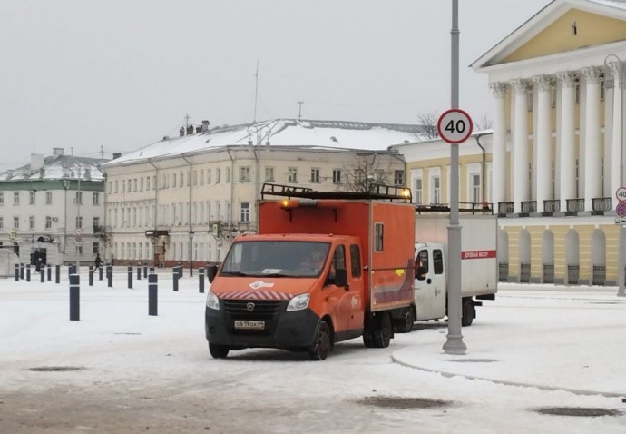 Схему движения меняют в самом центре Костромы