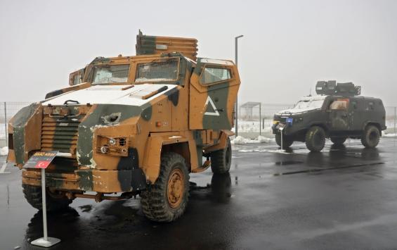 В Курской области выставка трофейной украинской и натовской военной техники продолжает пополняться