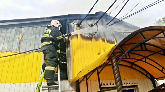 Пожар в Туле на хлебзаводе «Авангард» локализован на 850 квадратах