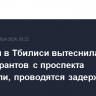 Полиция в Тбилиси вытеснила демонстрантов с проспекта Руставели, проводятся задержания