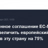 Заключенное соглашение ЕС-Мексика может увеличить европейский экспорт в эту страну на 75%