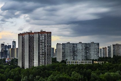 Названо время прихода холодного фронта в столицу