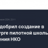 Путин одобрил создание в Петербурге пилотной школы управления НКО