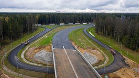 Марат Хуснуллин: В Московской области на обходе Малых Вязём смонтировали пролётные строения путепровода