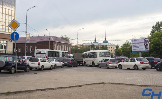 Средний уровень дорожных пробок в Иркутске планируется довести до уровня не выше семи баллов