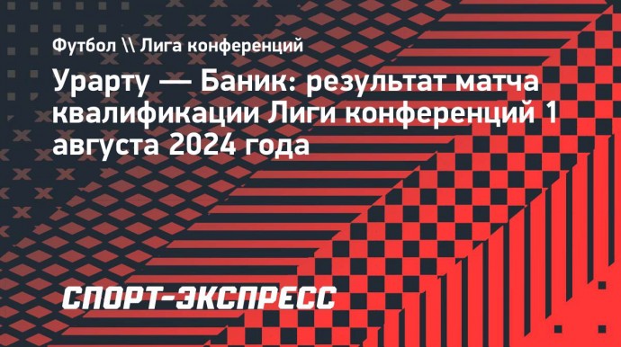 «Урарту» проиграл «Банику» в квалификации Лиги конференций