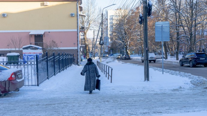 В Курской области ночью 11 февраля столбики термометров опустятся до -13 градусов