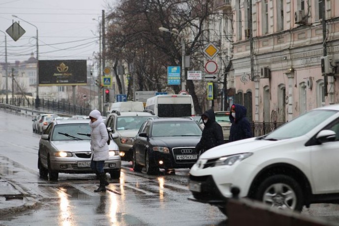 Похолодание и снег обещают в Астрахани